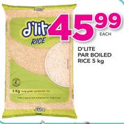 D'Lite Par Boiled Rice-5kg
