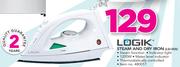 Logik 1200W Steam And Dry Iron LSI-005