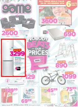 Game Zambia Stores (24 Nov - 29 Nov 2016), page 1