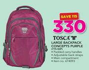Tosca Large Backpack Concept Purple 775-50P