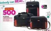 Fusion 3 Piece Luggage Set