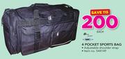 Blue Juice 4 Pocket Sports Bag