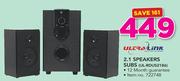 Ultra Link 2.1 Speakers Sub UL-RDU2186