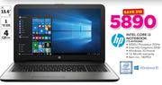 HP Intel Core i3 Notebook 15-AY002NI