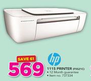 HP 1115 Printer F5S21C