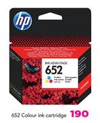 HP 652 Colour Ink Cartridge