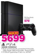 PS4 500GB Console