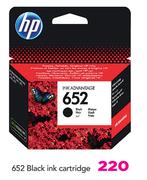 HP 652 Black Ink Cartridge