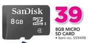 Sandisk 8GB Micro SD Card