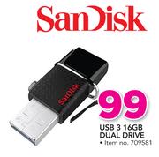 Sandisk USB3 16GB Dual Drive