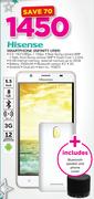 Hisense Smartphone Infinity U989 Including Bluetooth Speaker And Phone Cover