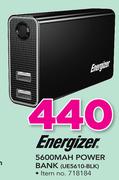 Energizer 5600mAh Power Bank UE5610-BLK