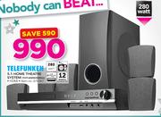 Telefunken 280W 5.1 Home Theatre System THT-6000HDMIA