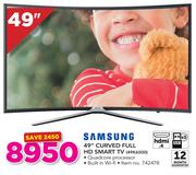 Samsung 49" Curved Full HD Smart TV 49K6500
