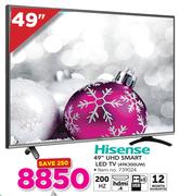 Hisense 49" UHD Smart LED TV 49K300UW