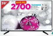 Telefunken 39" FHD LED TV TLEDD-39FHD A