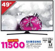 Samsung 49" UHD Curved LED TV 49KU7350
