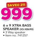 Sony 6x9 Xtra Bass Speakers XS-XB690