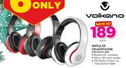 Volkano Impulse Headphone VB-VH101RD-Each