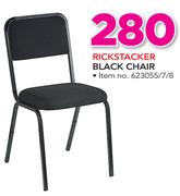 Rickstacker Black Chair