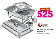 Tissolli Double Chafing Dish 9.5