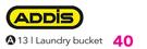Addis 13Ltr Laundry Bucket