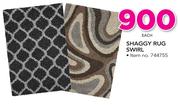 Shaggy Rug Swirl-Each