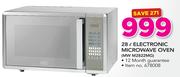 Defy 28Ltr Electronic Microwave Oven MW M2822MG