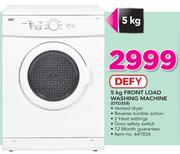Defy 5kg Front Load Washing Machine DTD258