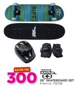 28"Skateboard Set