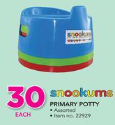 Snookums Primary Potty