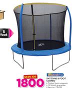 Bounceking Skyzone 8 Foot Combo