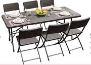 Rattan Folding Chair-Each