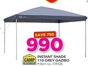 Camp Master Instant Shade 110 Grey Gazibo