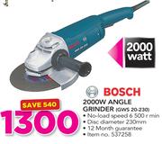 Bosch 2000W Angle Grinder GWS20-230