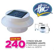 Home Mark 3 Pack Solar Powered Lights