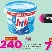 HTH 10kg Granular Pool Chlorine