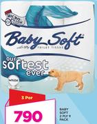 Baby Soft 2 Ply 9 Pack-Por 3