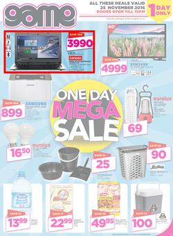 Game Namibia: OSHAKATI DEALS (25 Nov 2016 Only), page 1