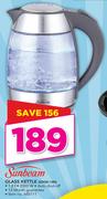 Sunbeam 1.8Ltr Glass Kettle SDGK-180