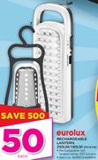Eurolux Rechargeable Lantern 250LM/180LM FS181W-Each