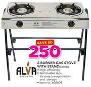 Special Alva 2 Burner Gas Stove With Stand GCS04L m.guzzle .za