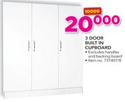 3 Door Built In Cupboard