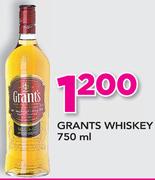 Grants Whiskey-750ml