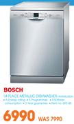 Bosch 14 Place Metallic Dishwasher SMS58L08ZA