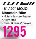 ToTem 16/20" Mojo Mountain Bike