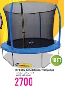 BounceKing 10 Ft Sky Zone Combo Trampoline