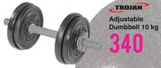 Trojan Adjustable Dumbbell-10Kg