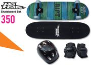No Fear Skateboard Set