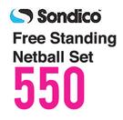 Sondico Free Standing Netball Set